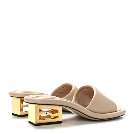 サンダル・ミュール FENDI BAGUETTE SLIDE SANDALS Fendi Baguette Metallic Slide Sandal (Women) | Nordstrom