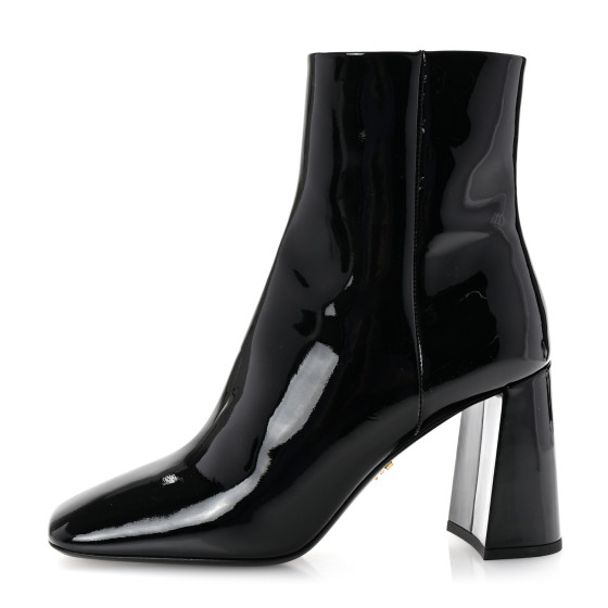 靴 Plada Vernice glamour Nero PRADA Calzature Donna Vernice Nero Black Patent Heels 42