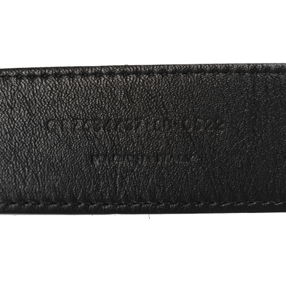 SAINT LAURENT ベルト　80 Leather belt Saint Laurent Black size 80 cm in Leather