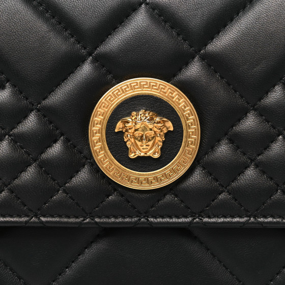 【VERSACE】Medusa-Plaque Quilted Wallet（送料込み） 90_1016227-