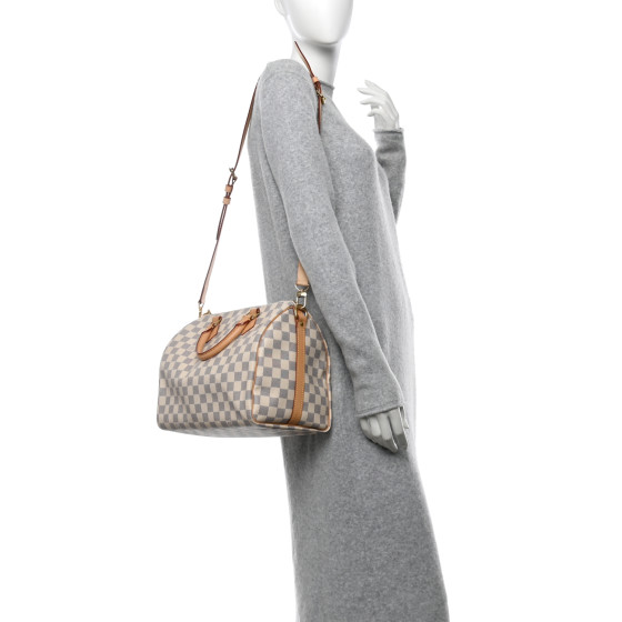 LOUIS VUITTON Damier Azur Speedy Bandouliere 30 1682322