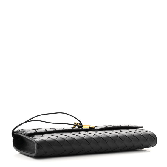 BOTTEGA VENETA Nappa Intrecciato Long Andiamo Top Handle