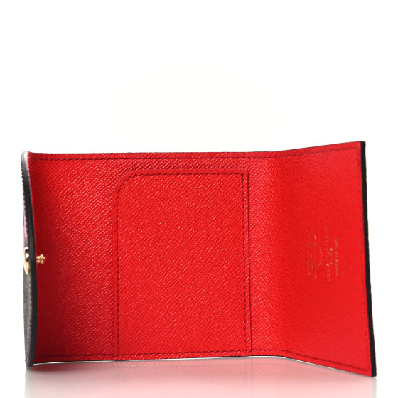 LOUIS VUITTON ノート レッド LOUIS VUITTON Monogram Candy Factory Notepad Pouch 1680822