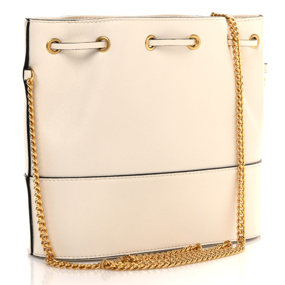 ★VALENTINO VLOGO CHAIN NAPPA LEATHER MINI BURKET BAG Valentino Garavani Mini Bucket Bag in Nappa with Vlogo