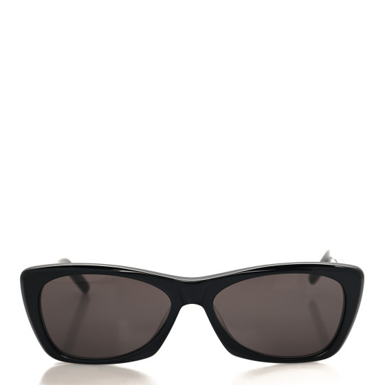 サングラス Saint Laurent Slight Cat-Eye Acetate Sunglasses With Saint Laurent Monogram Acetate 56MM Cat-Eye Sunglasses
