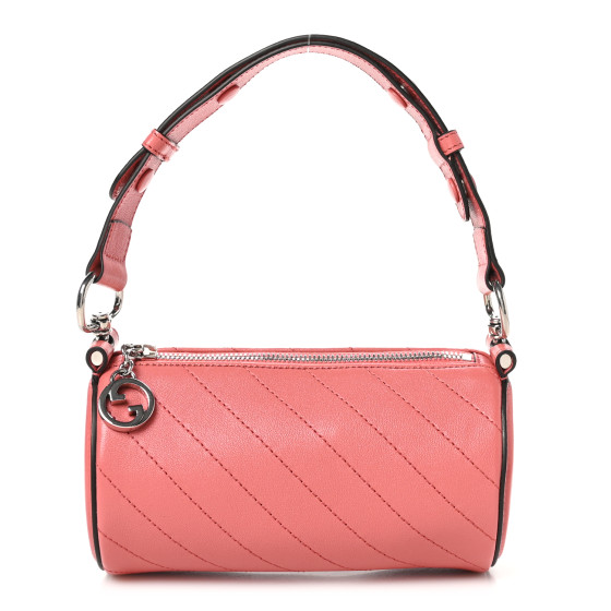 【GUCCI 】Sakai Blondie Diagonal Stitch Shoulder Bag GUCCI Sakai Be Green Calfskin Diagonal Stitched Small