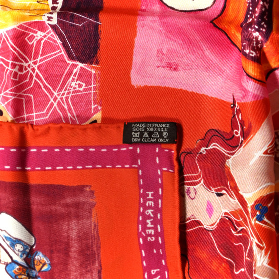 Hermes カレ　J’amie mon carre J'aime mon carré pink - Hermès Scarf Details | Scarf Sage