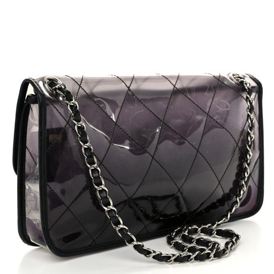 Chanel Jumbo Single Flap Patent Leather Shoulder Bag