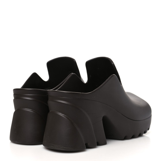 Bottega Veneta Rubber Flash Clog Black ★ 関税/送料込 BOTTEGA VENETA Rubber Flash 40/95mm Clogs 39 Brown 1631199