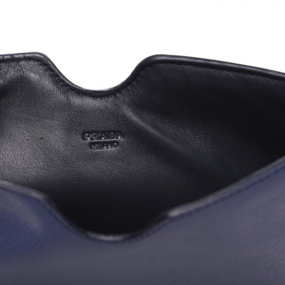 PRADA Saffiano iPad Sleeve Case Cobalto 582166 | FASHIONPHILE