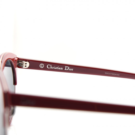 CHRISTIAN DIOR Sideral 1 Sunglasses Red 719115 | FASHIONPHILE