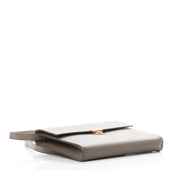 エルメス CLIC 16 カラーマッチングウォレット エプソム レザー HERMES Epsom Clic 16 Wallet Etain 717626 | FASHIONPHILE