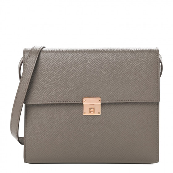 エルメス CLIC 16 カラーマッチングウォレット エプソム レザー HERMES Epsom Clic 16 Wallet Etain 717626 | FASHIONPHILE
