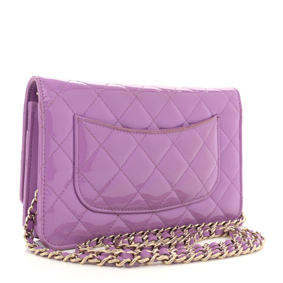 【ヴィンテージ】Rank:S☆Chanel Purple Half Moon チェーン財布 800000087039000-1_f728283a-