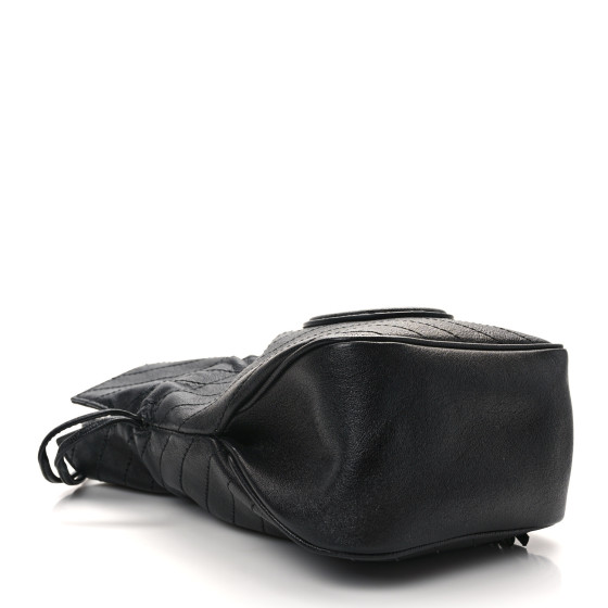 【GUCCI】SAKAI Blondie Diagonal Stitch Shoulder Bag Black GUCCI Sakai Be Green Calfskin Diagonal Stitched Small