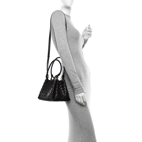 BOTTEGA VENETA Nappa Intrecciato Small Parachute Shoulder
