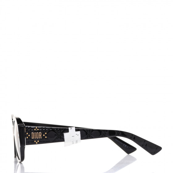 Christian Dior Lady Dior Studs サングラス New! Dior Lady Dior Studs 54MM Black/Gold Sunglasses