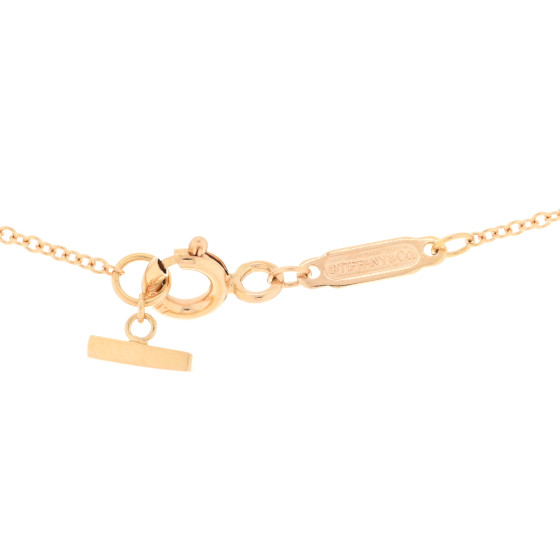 ★Tiffany&Co★ T Smile Pendant Small necklace Rose Gold Tiffany T Smile Pendant in Rose Gold, Small | Tiffany & Co. US