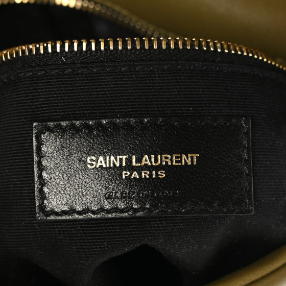ファッション雑貨・小物その他 Saint Laurent 822253 Y9967 SAINT LAURENT Lambskin Quilted Toy Loulou Puffer Monogram