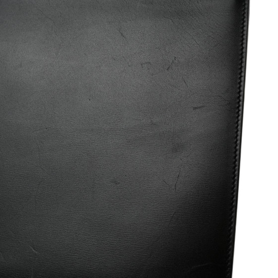 SAINT LAURENT Calfskin Monogram iPad Case Black 1537786