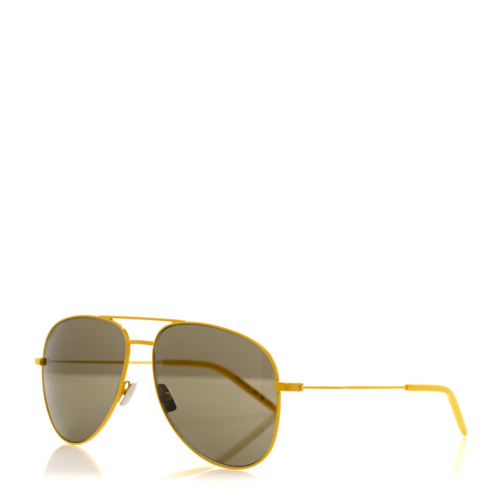 SAINT LAURENT CLASSIC 11 アビエーターサングラス Saint Laurent™ Classic 11 Aviator Sunglasses | EyeOns.com