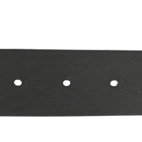 CHRISTIAN DIOR Calfskin CD Belt 70 28 Black 1657774
