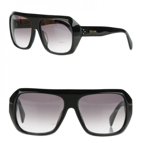 CELINE Sunglasses CL 41028/S Black 158971 | FASHIONPHILE