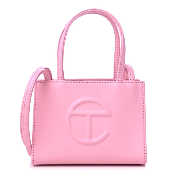 送料関税込み Telfar Shopping Bag Small Bubblegum Pink TELFAR Vegan Leather Small Shopping Bag Bubblegum 1243152