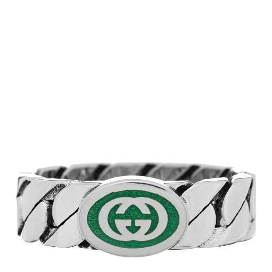 グッチ リング GUCCI(グッチ) INTERLOCKING インターロッキングG ワイド GG