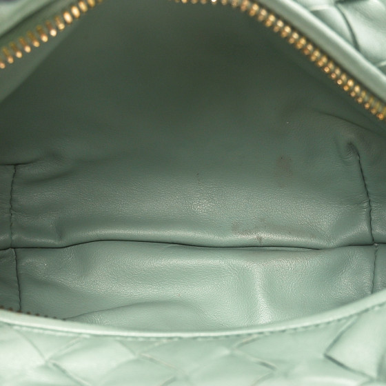 トートバッグ BOTTEGA VENETA Army Green Nappa Leather Mini Jodie Handbag NWT BOTTEGA VENETA - MINI JODIE - PARAKEET GREEN - DUST BAG