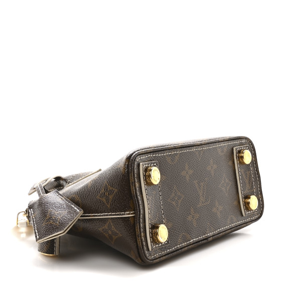 LOUIS VUITTON Monogram Shine Fetish Lockit BB 1696259