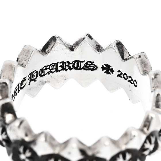 Chrome Hearts リング　16号 CHROME HEARTS】クロムハーツ クロスバンドリング リング・指輪