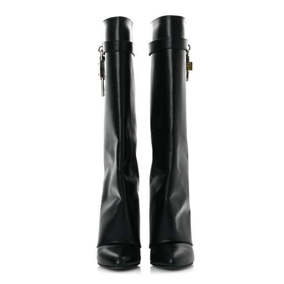 GIVENCHY Calfskin Shark Lock Pant Boots 36 Black 1688478 GIVENCHY Calfskin Shark Lock Pant Boots 36 Black 1688478