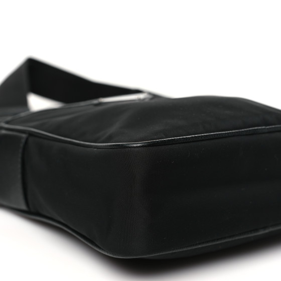 PRADA Tessuto Nylon Saffiano Pocket Messenger Shoulder Bag