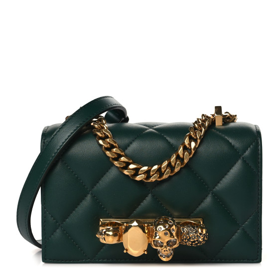 ショルダーバッグ・ポシェット ALEXANDER MCQUEEN Women Shoulder Bags 7557031BLE23510 Green Alexander McQueen Micro The Curve Cross Body Bag | Green