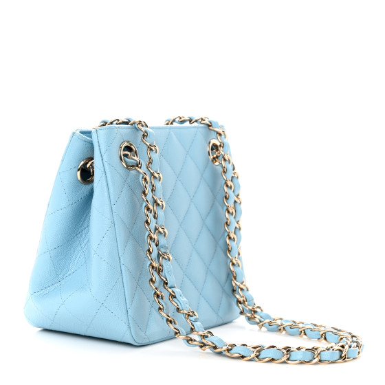 ショルダーバッグ・ポシェット × ヴィンテージ(中古) Chanel Caviar Classic Mini Bucket Bag Pre-loved Chanel Vintage Black Caviar Crossbody CC Bucket