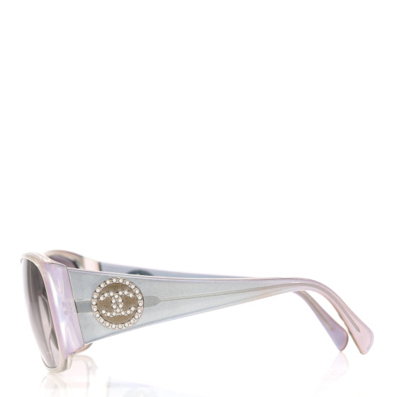 CHANEL Acetate Iridescent Pearl CC Sunglasses 5083-H 1420320