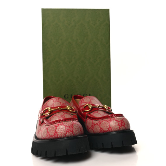ルルーシュ phr-990.1240 GUCCI GG Supreme Monogram Cordovan Lux Womens Harald