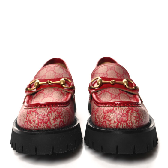 GUCCI GG Supreme Monogram Cordovan Lux Womens Harald