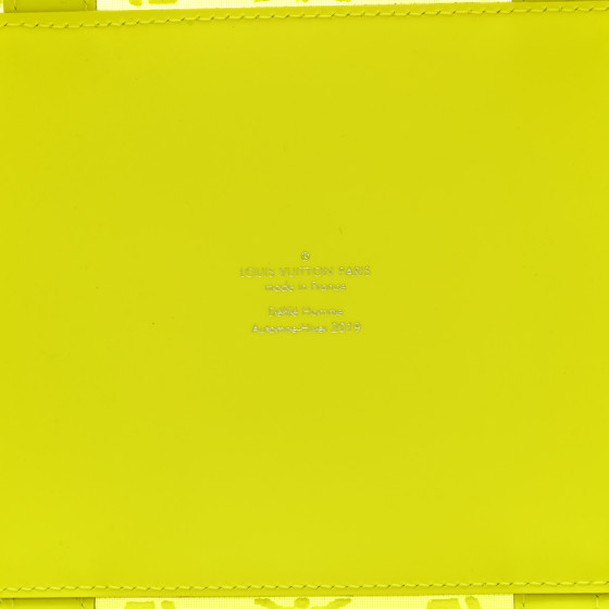 LOUIS VUITTON Monogram Fluo See Through Keepall Bandouliere