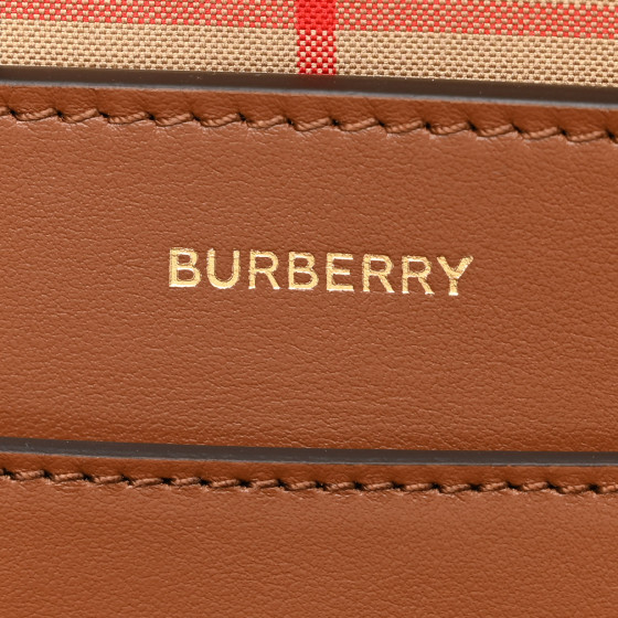 BURBERRY Smooth Calfskin Triple Stud Small Belt Bag Black