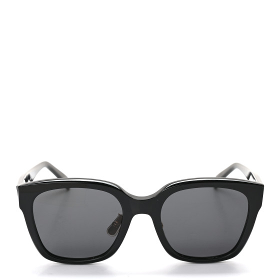 CELINE Acetate Triomphe Sunglasses CL40222F Black