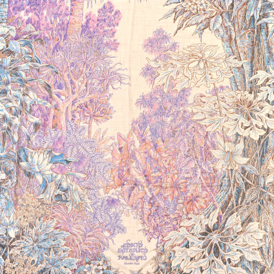 エルメス パレルモ カシシル Orto Botanico di Palermo All'Orto Botanico di Palermo shawl 140 | Hermès Canada