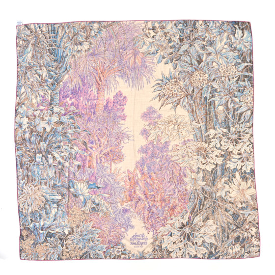 HERMES Cashmere Silk All'Orto Botanico di Palermo 140 Rose