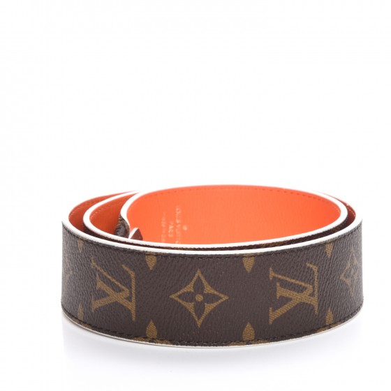 LOUIS VUITTON Monogram Bandouliere Shoulder Strap Orange
