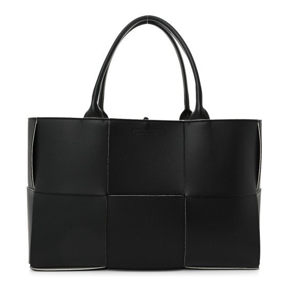 ◆BOTTEGA VENETA 23AW◆Arco スモール トートバッグ /Black◆ BOTTEGA VENETA Nappa Maxi Intrecciato Medium Arco Tote Black