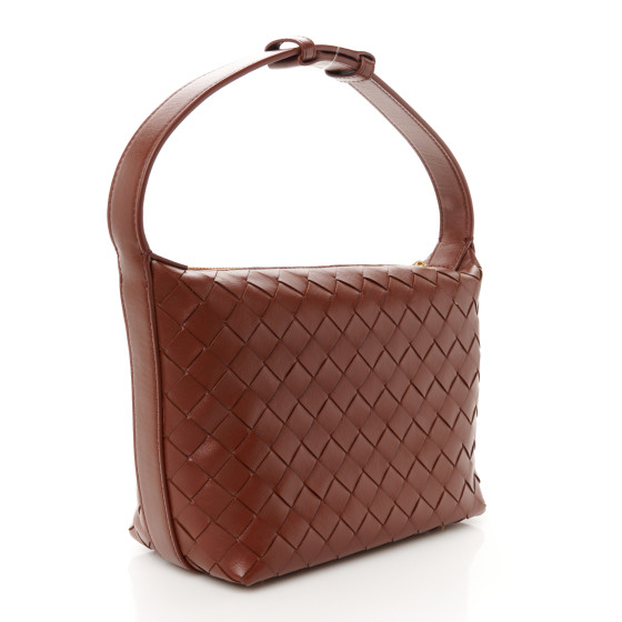 BOTTEGA VENETA Calfskin Nappa Intrecciato Mini Wallace