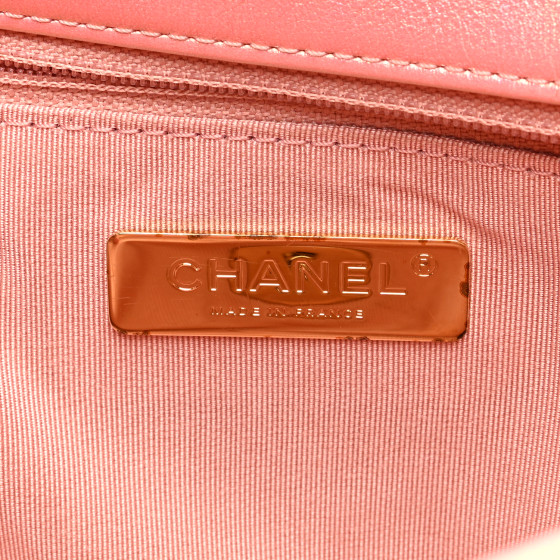 CHANEL 19 ディズヌフ ピンク I got a Chanel 19 bag! CHANEL 19 FLAP BAG IRIDESCENT PINK