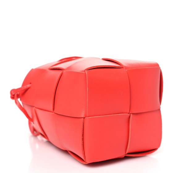BOTTEGA VENETA Nappa Maxi Intrecciato Mini Cassette Bucket