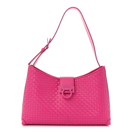 【SALVATORE FERRAGAMO】 Trifolio Sh Bag Ferragamo | Trifolio black shoulder bag | Savannahs